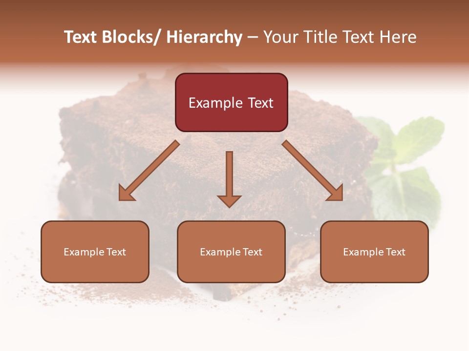 Coffee Truffle Object PowerPoint Template