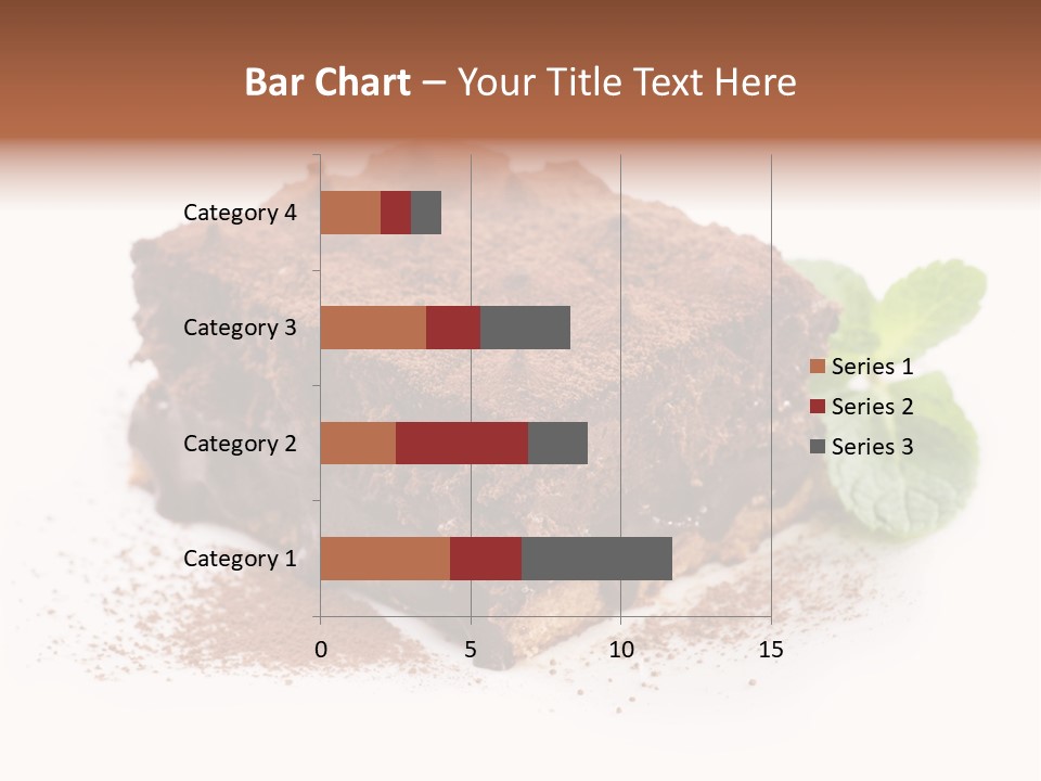 Coffee Truffle Object PowerPoint Template