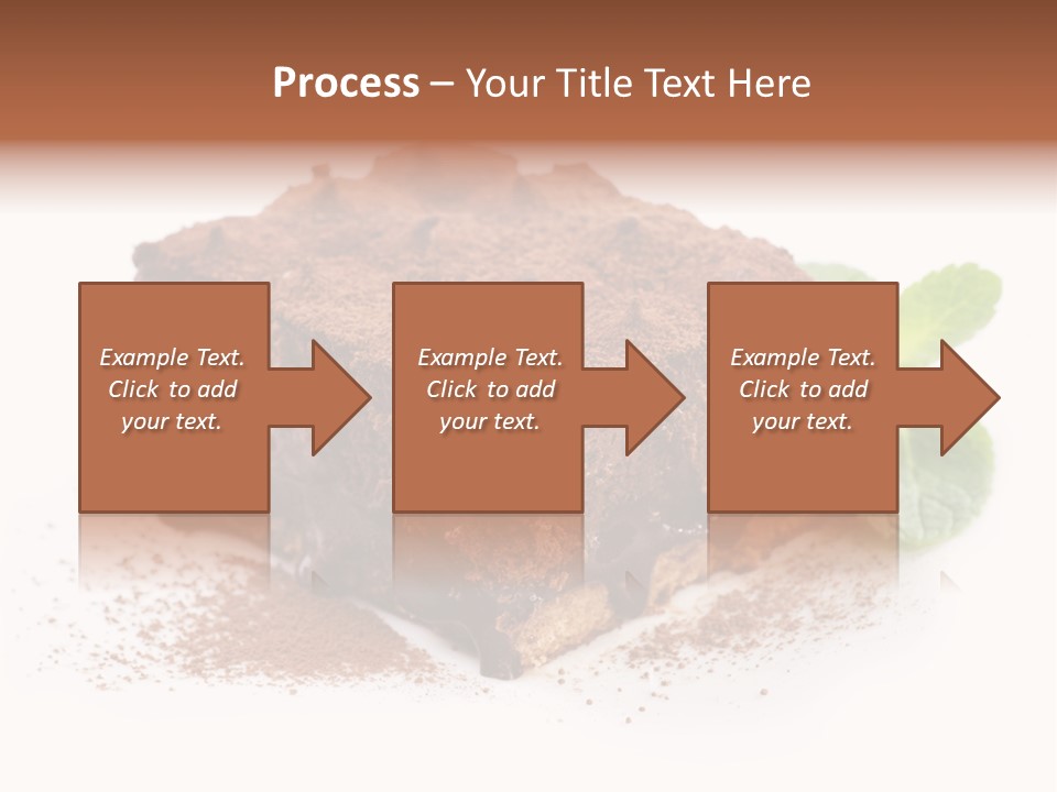 Coffee Truffle Object PowerPoint Template