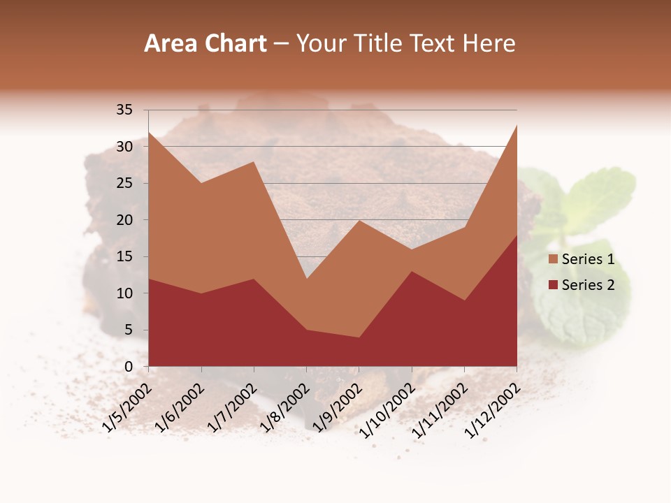 Coffee Truffle Object PowerPoint Template