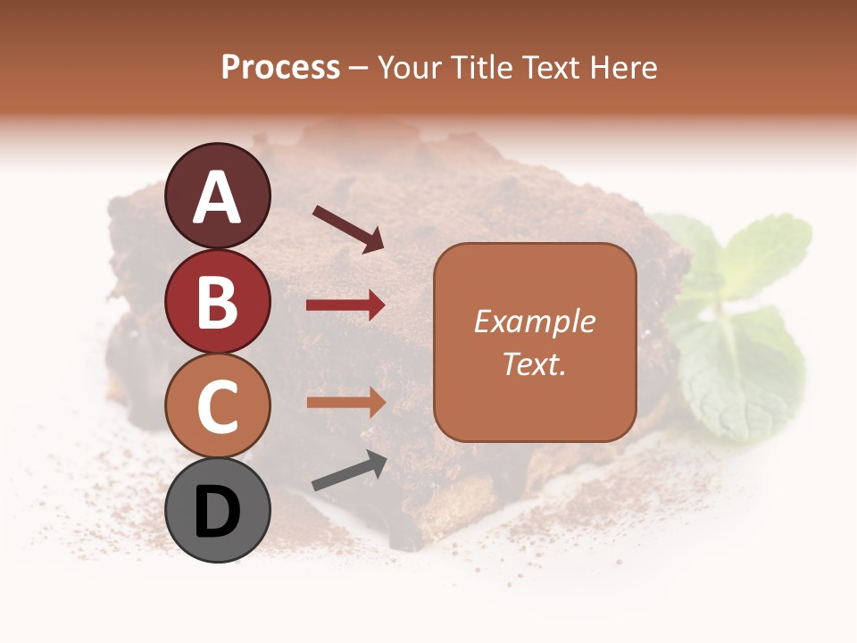 Coffee Truffle Object PowerPoint Template