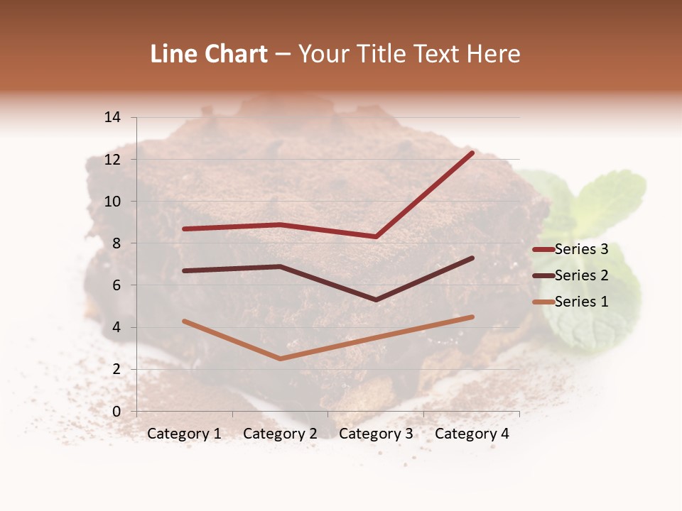 Coffee Truffle Object PowerPoint Template