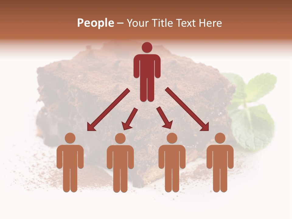 Coffee Truffle Object PowerPoint Template