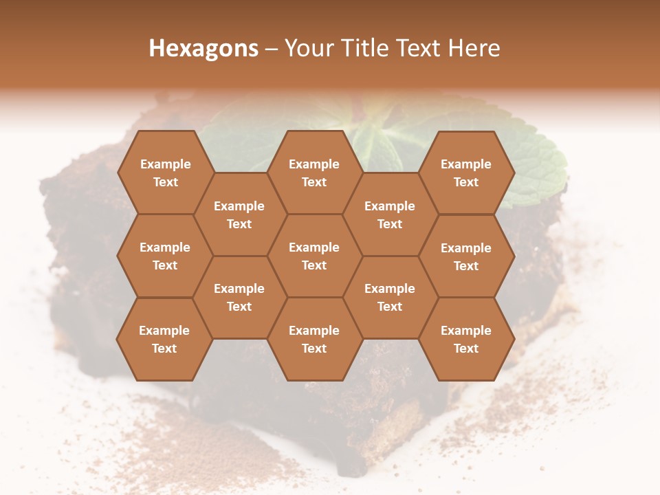 Restaurant Chocolate Copy PowerPoint Template