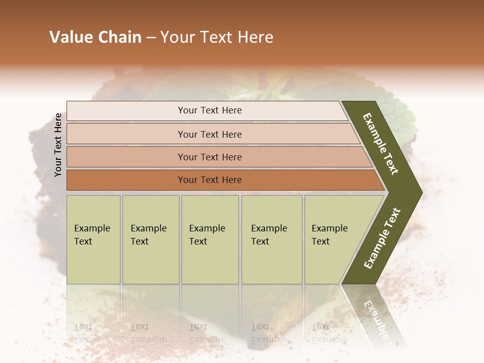 Restaurant Chocolate Copy PowerPoint Template