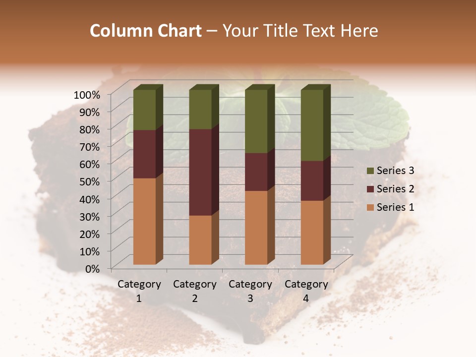 Restaurant Chocolate Copy PowerPoint Template