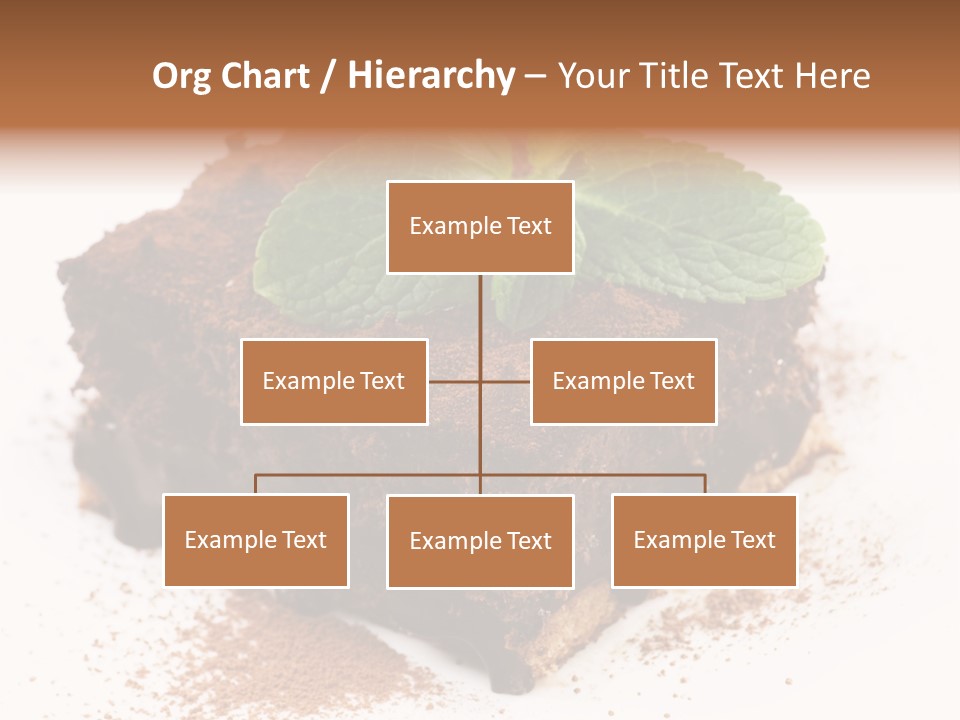 Restaurant Chocolate Copy PowerPoint Template