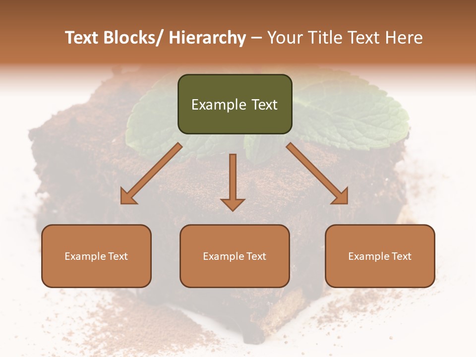 Restaurant Chocolate Copy PowerPoint Template