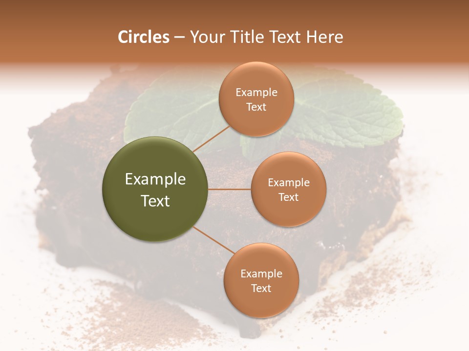 Restaurant Chocolate Copy PowerPoint Template