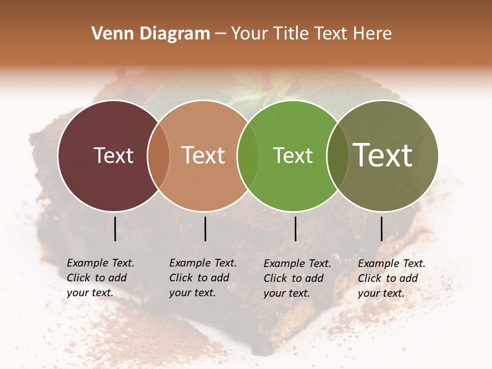 Restaurant Chocolate Copy PowerPoint Template