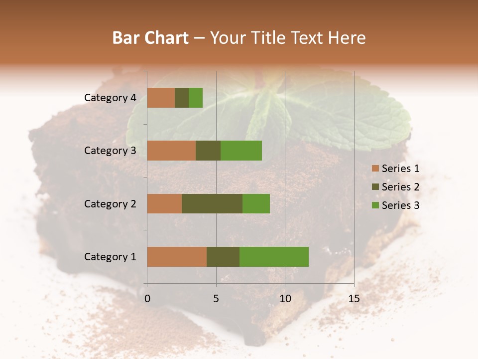 Restaurant Chocolate Copy PowerPoint Template