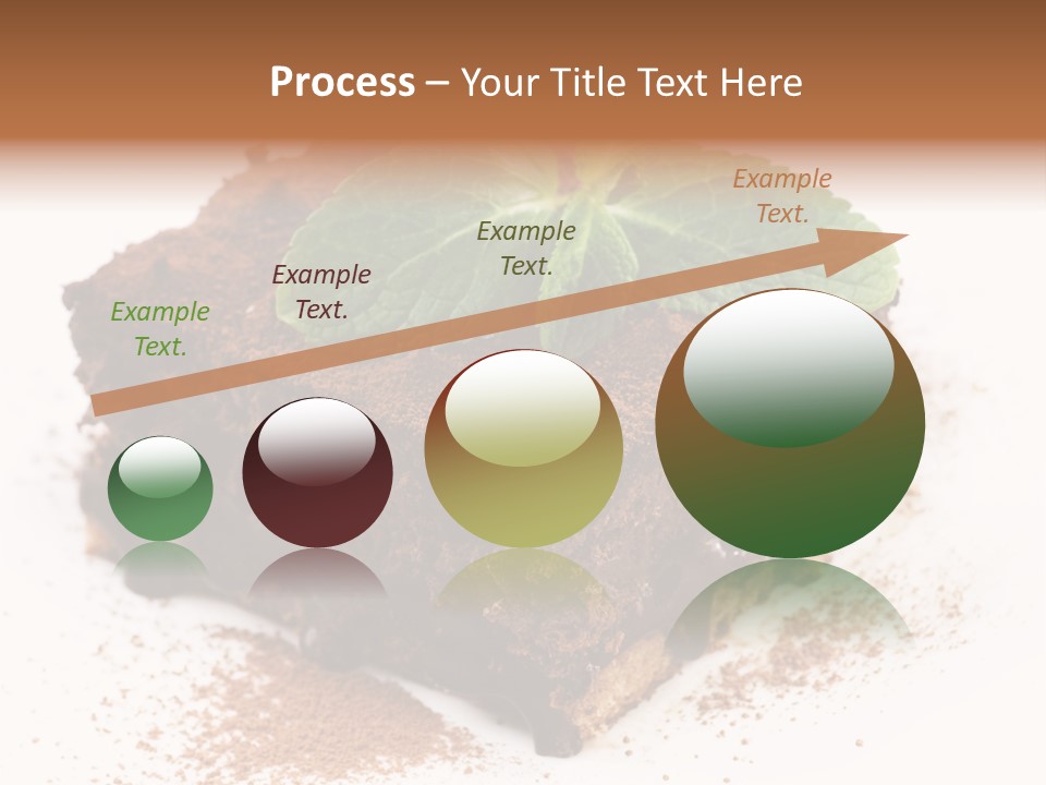 Restaurant Chocolate Copy PowerPoint Template