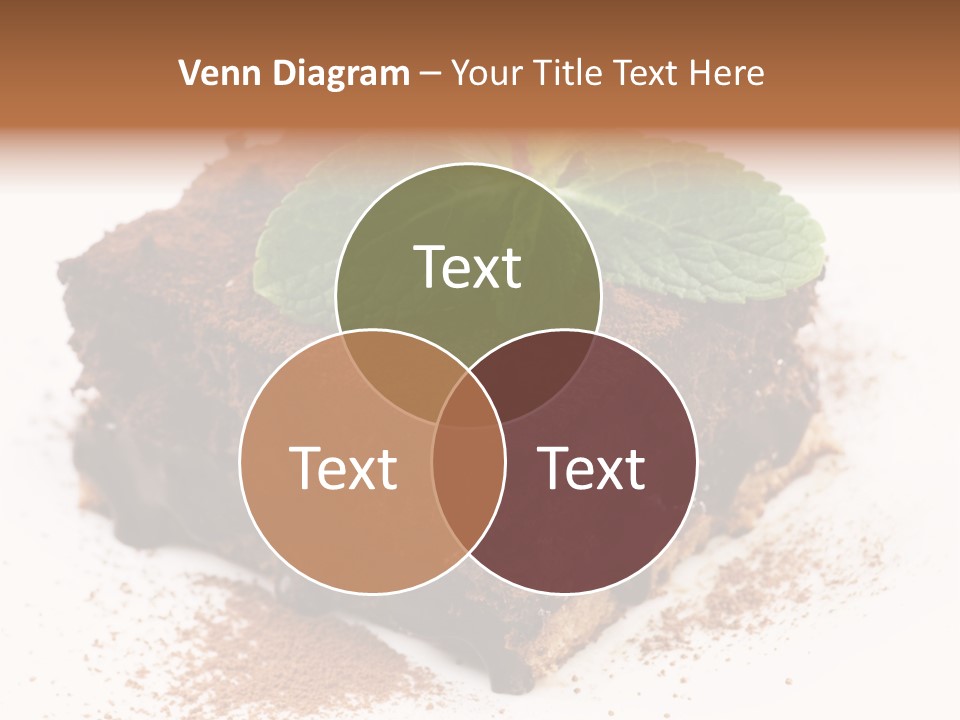 Restaurant Chocolate Copy PowerPoint Template