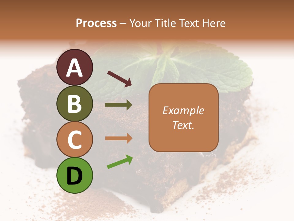 Restaurant Chocolate Copy PowerPoint Template