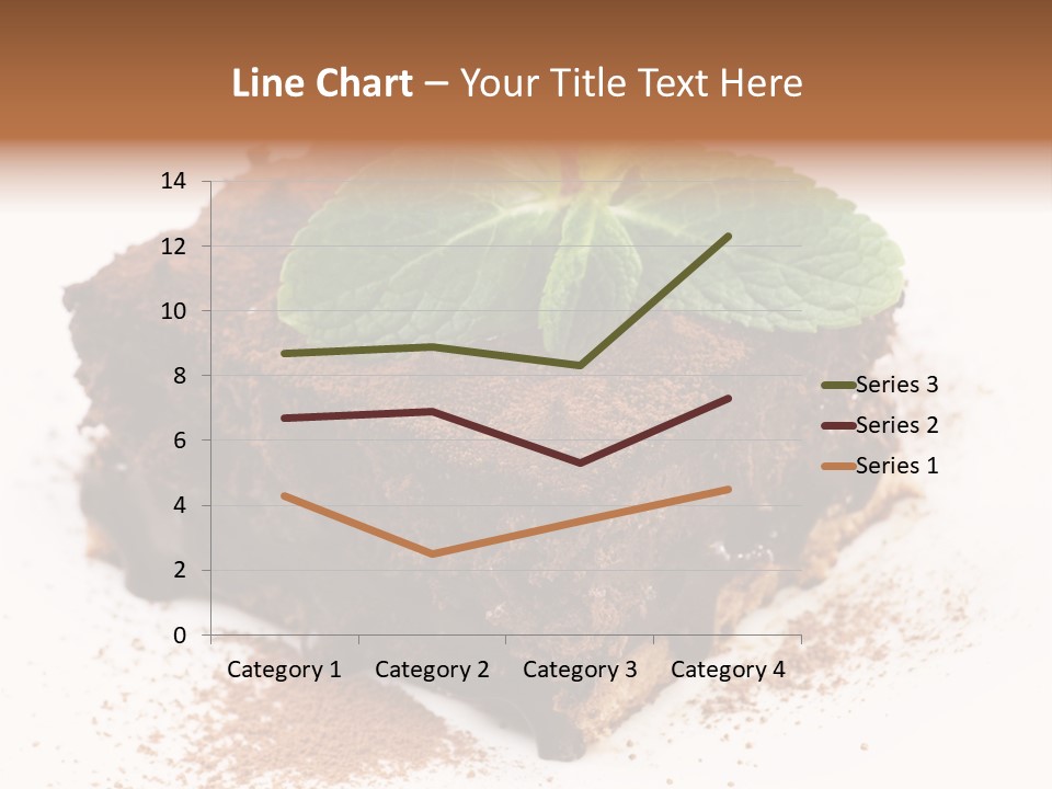 Restaurant Chocolate Copy PowerPoint Template
