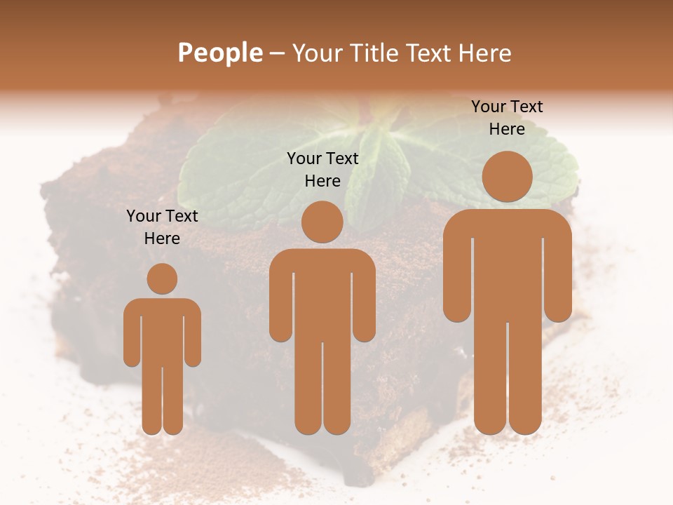 Restaurant Chocolate Copy PowerPoint Template