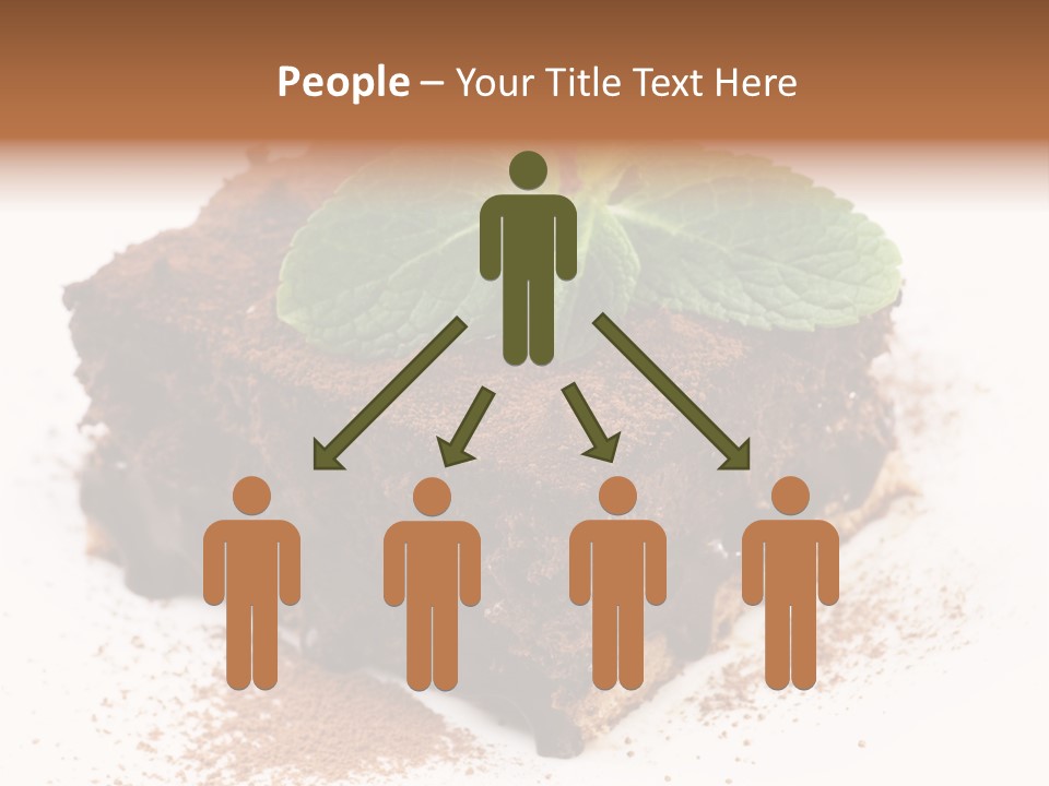 Restaurant Chocolate Copy PowerPoint Template