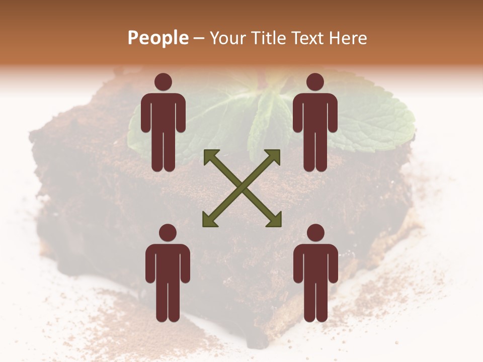 Restaurant Chocolate Copy PowerPoint Template