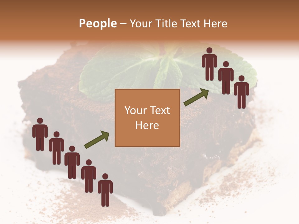 Restaurant Chocolate Copy PowerPoint Template