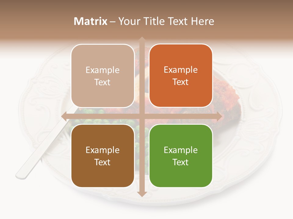 Restaurant Parsley Board PowerPoint Template