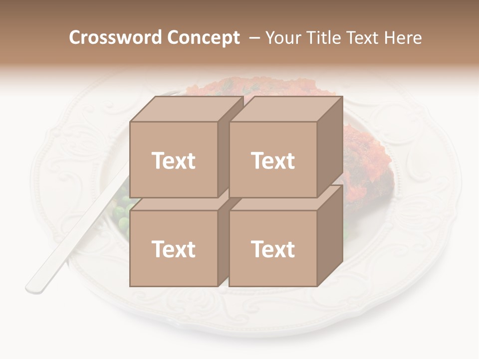 Restaurant Parsley Board PowerPoint Template