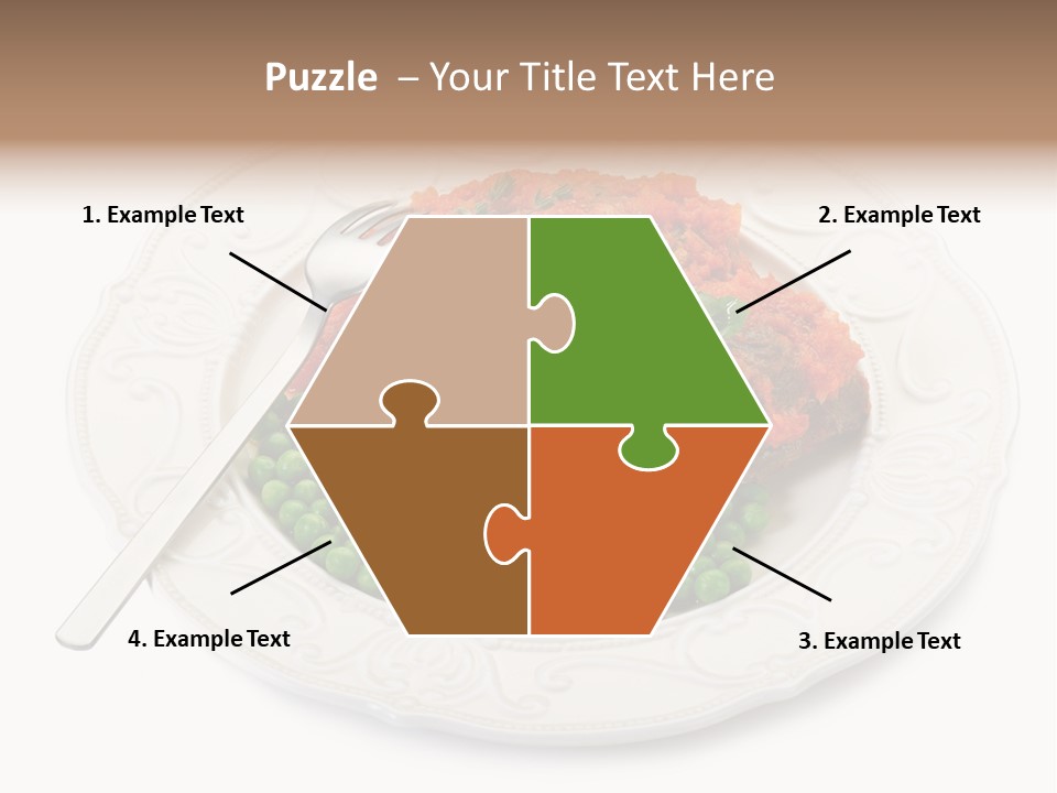 Restaurant Parsley Board PowerPoint Template