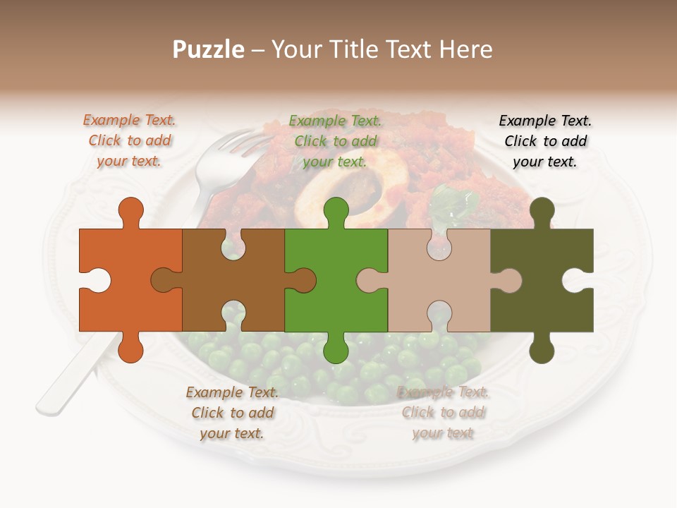 Restaurant Parsley Board PowerPoint Template