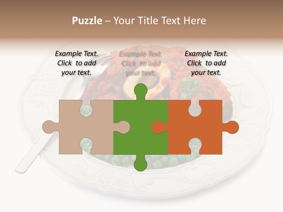 Restaurant Parsley Board PowerPoint Template