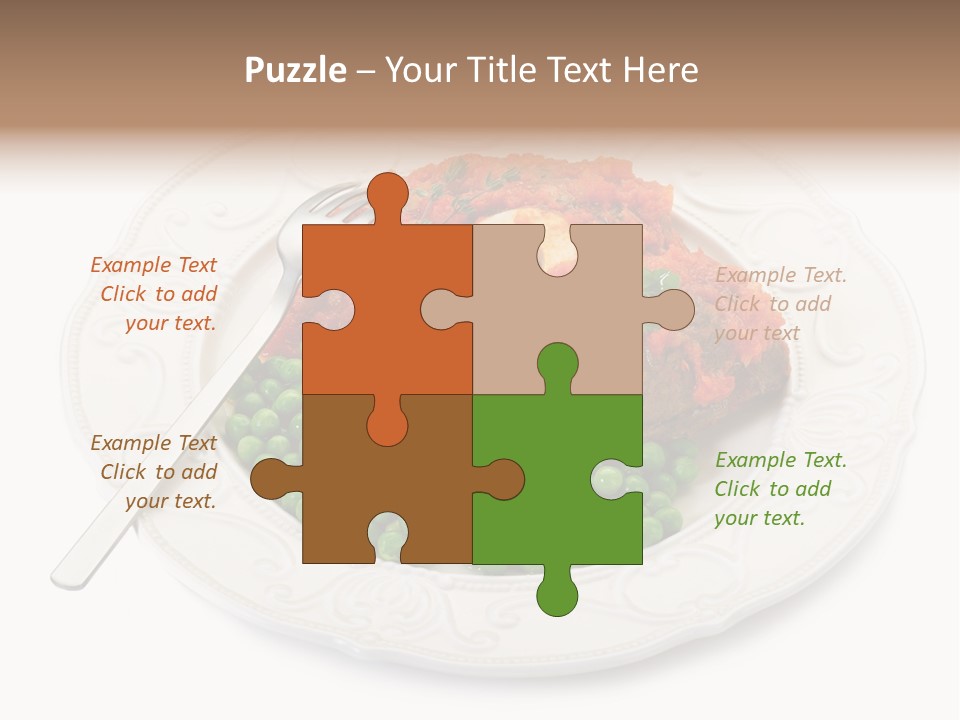 Restaurant Parsley Board PowerPoint Template