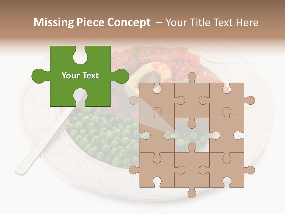 Restaurant Parsley Board PowerPoint Template