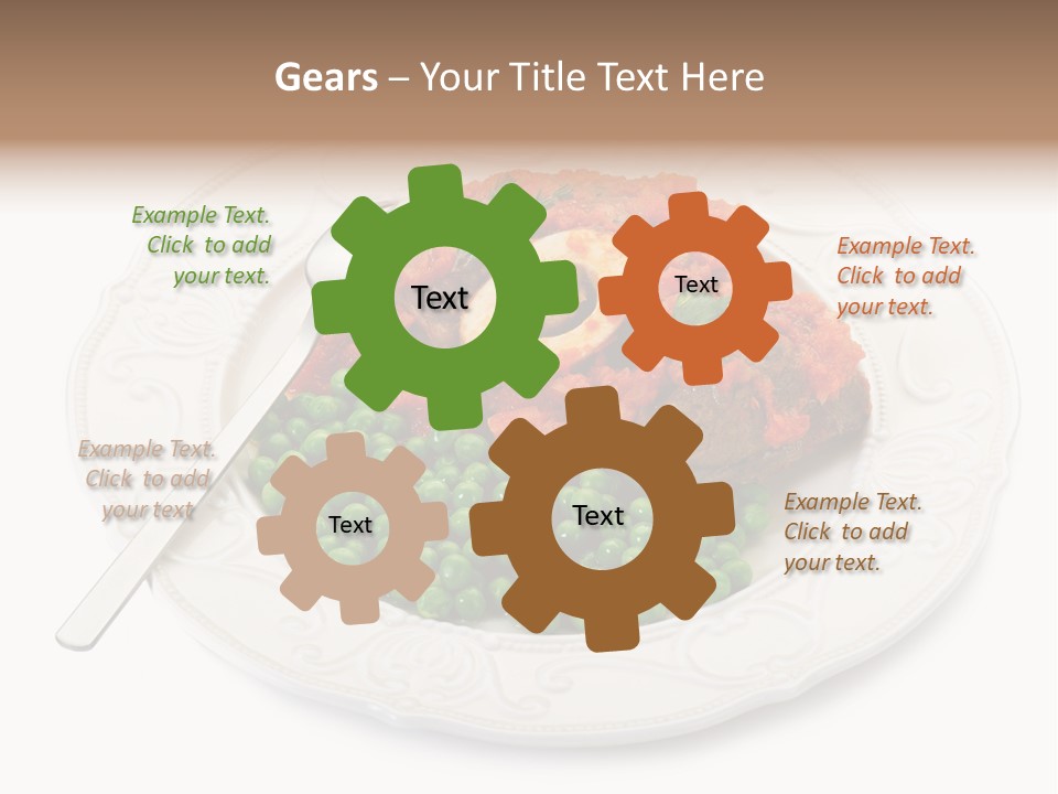 Restaurant Parsley Board PowerPoint Template