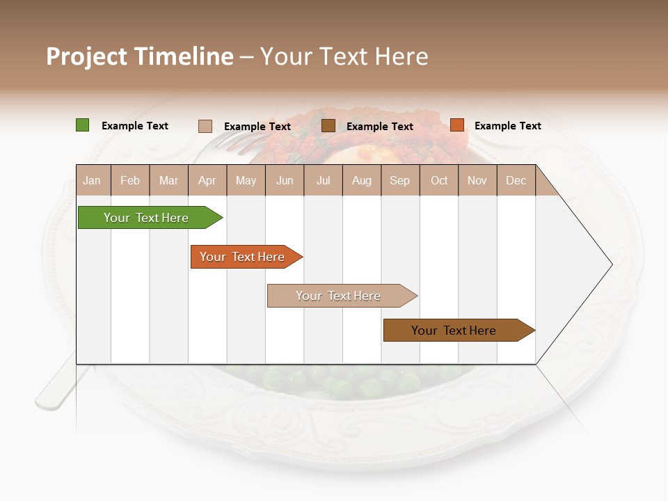 Restaurant Parsley Board PowerPoint Template