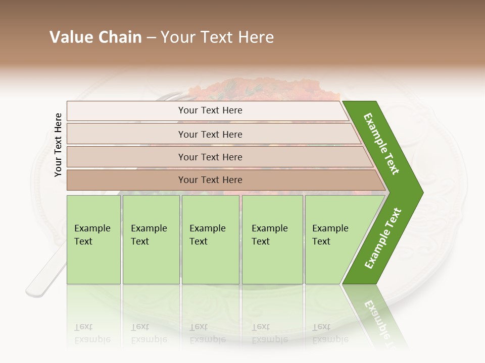 Restaurant Parsley Board PowerPoint Template