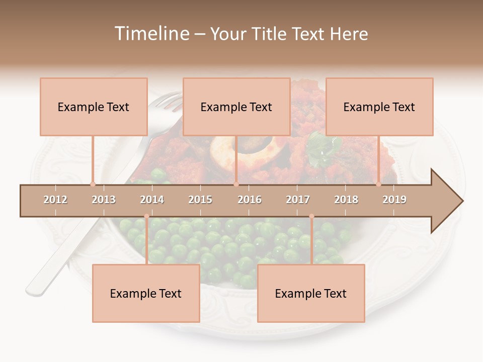 Restaurant Parsley Board PowerPoint Template