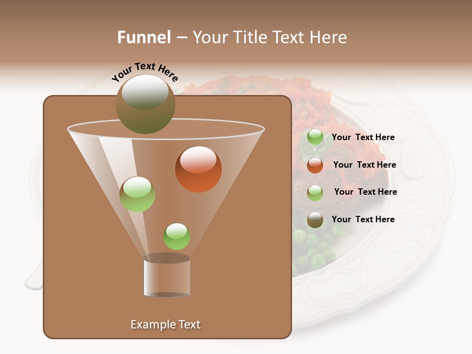 Restaurant Parsley Board PowerPoint Template