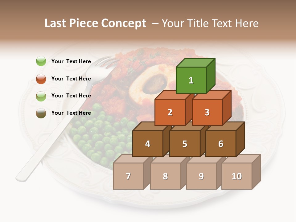 Restaurant Parsley Board PowerPoint Template