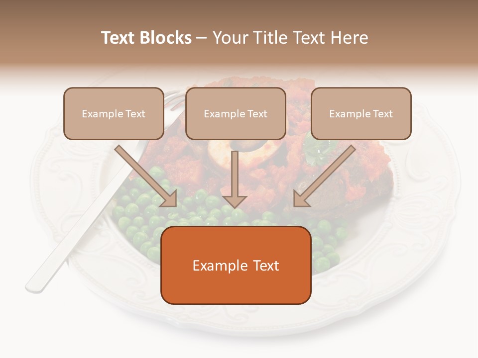 Restaurant Parsley Board PowerPoint Template