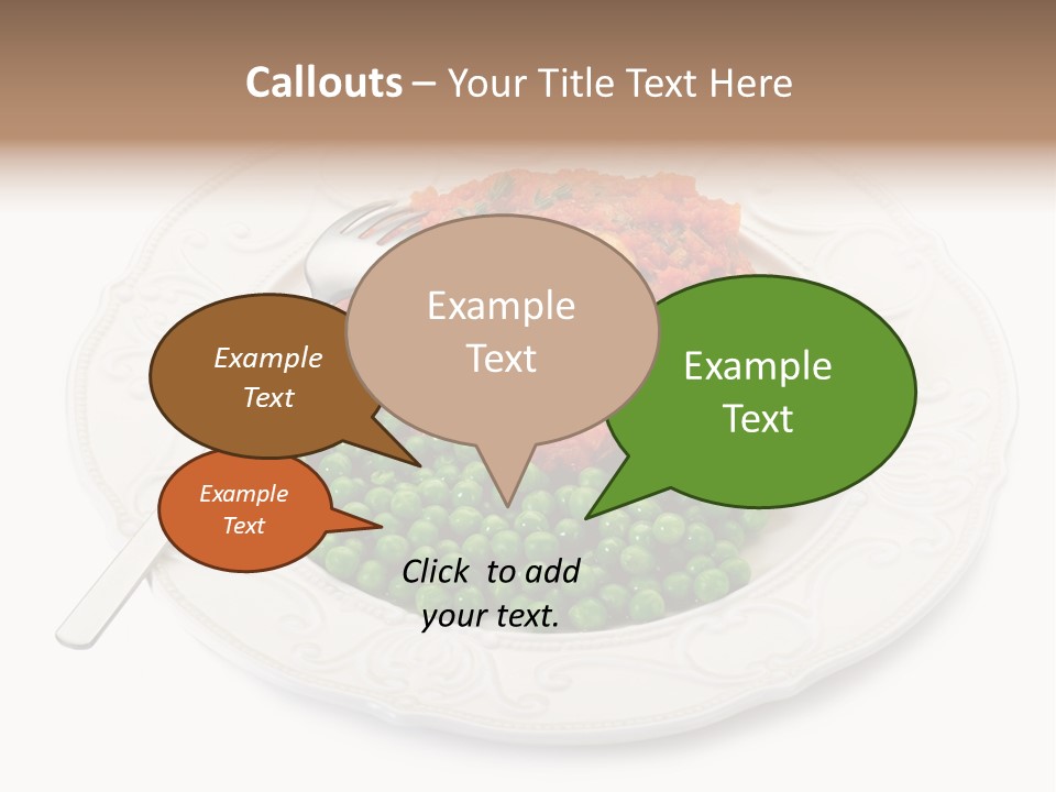 Restaurant Parsley Board PowerPoint Template