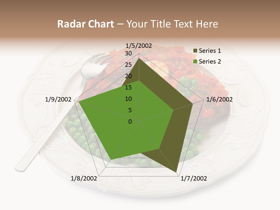 Restaurant Parsley Board PowerPoint Template