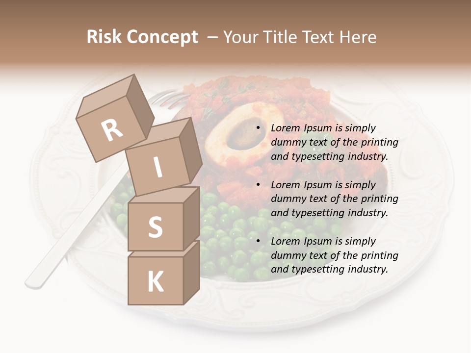 Restaurant Parsley Board PowerPoint Template