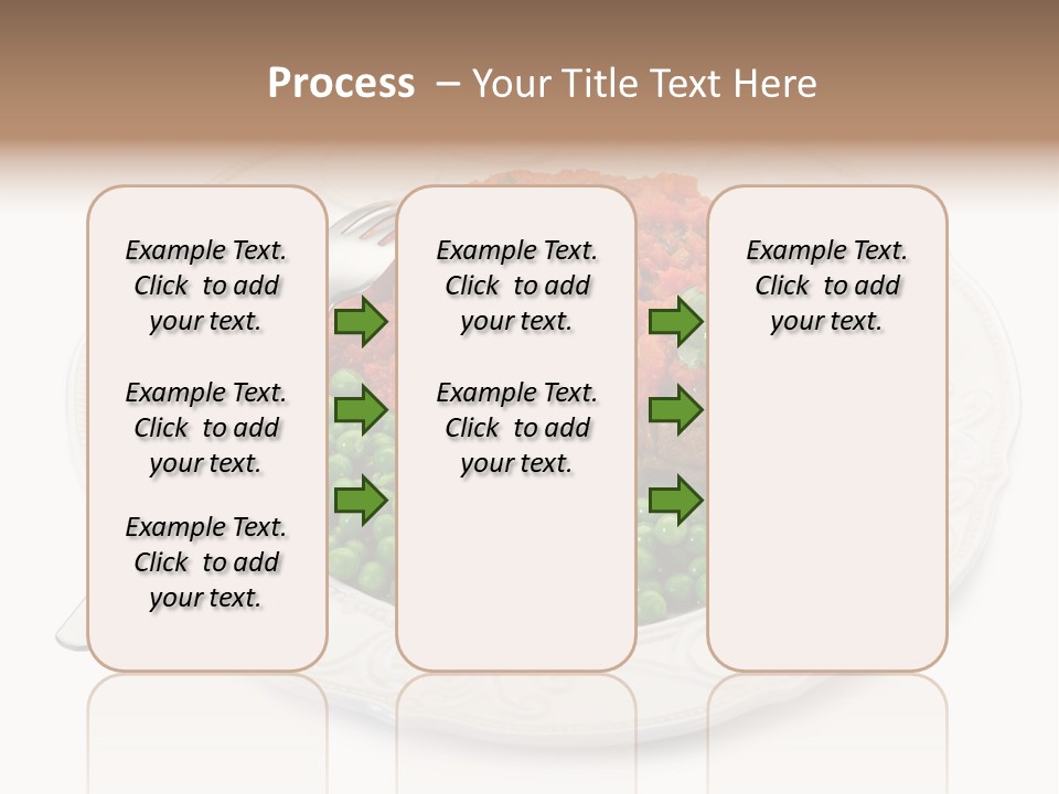 Restaurant Parsley Board PowerPoint Template