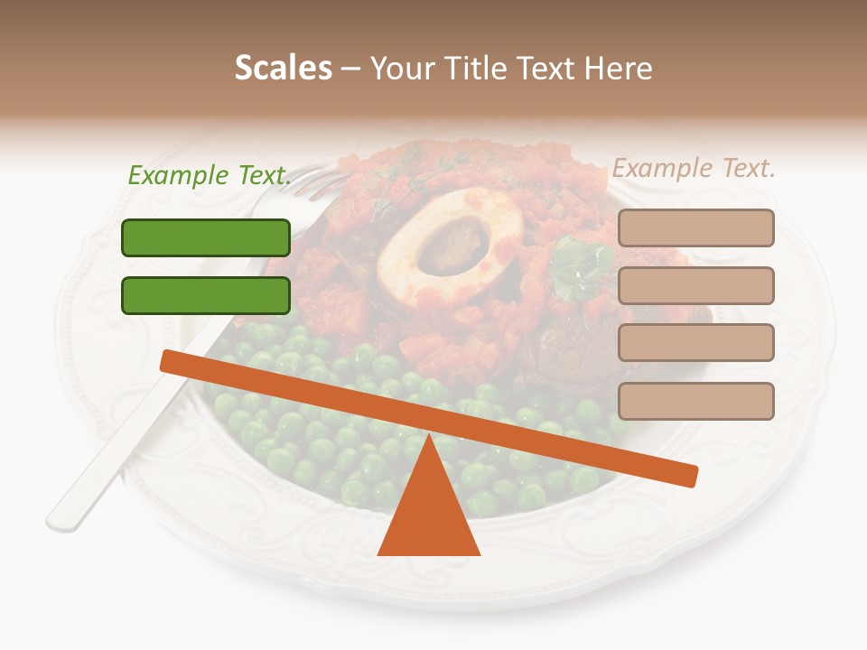 Restaurant Parsley Board PowerPoint Template