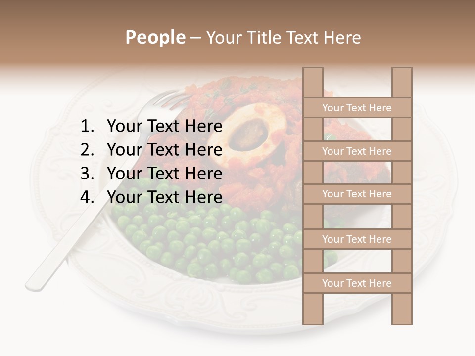 Restaurant Parsley Board PowerPoint Template