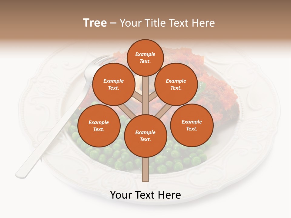 Restaurant Parsley Board PowerPoint Template