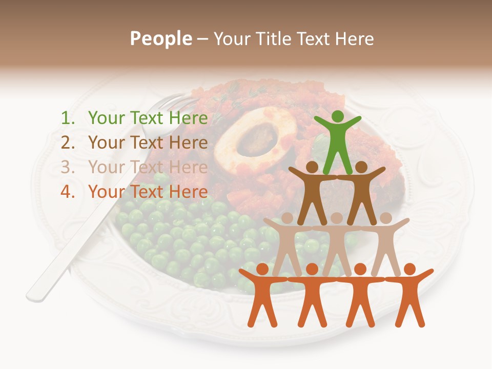 Restaurant Parsley Board PowerPoint Template