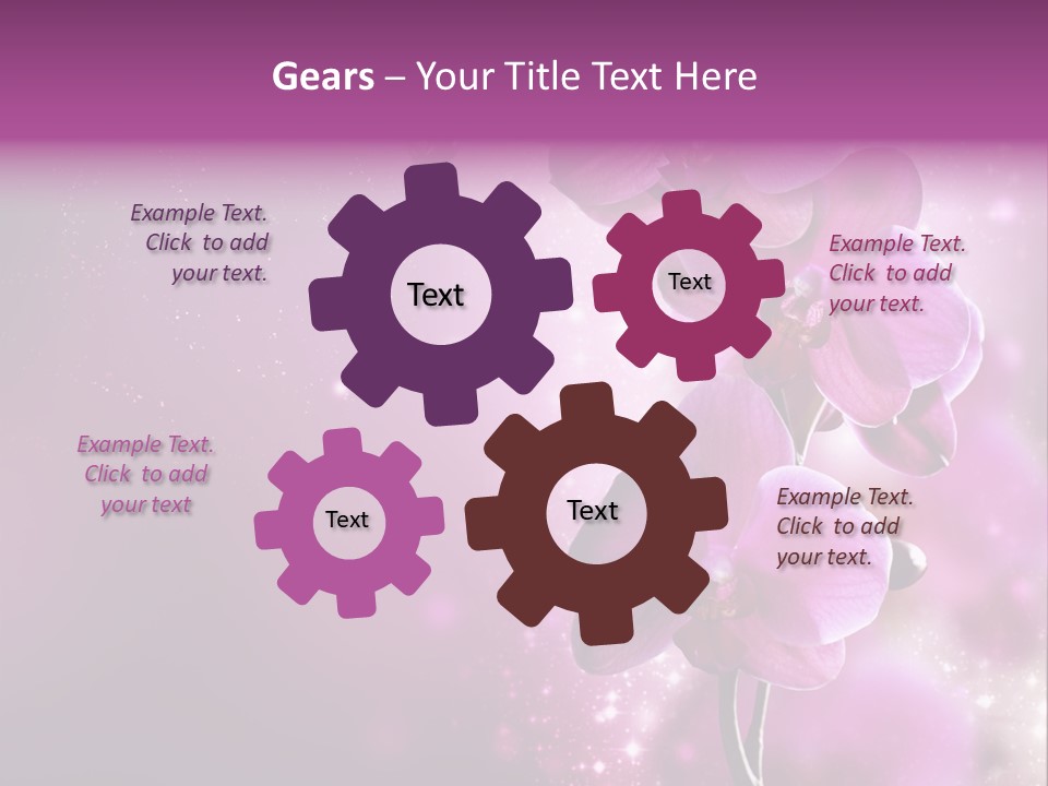 Wallpaper Bokeh Art PowerPoint Template