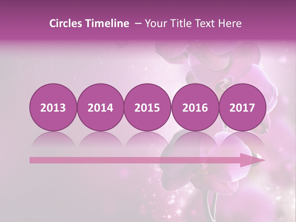 Wallpaper Bokeh Art PowerPoint Template