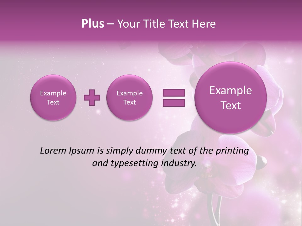 Wallpaper Bokeh Art PowerPoint Template