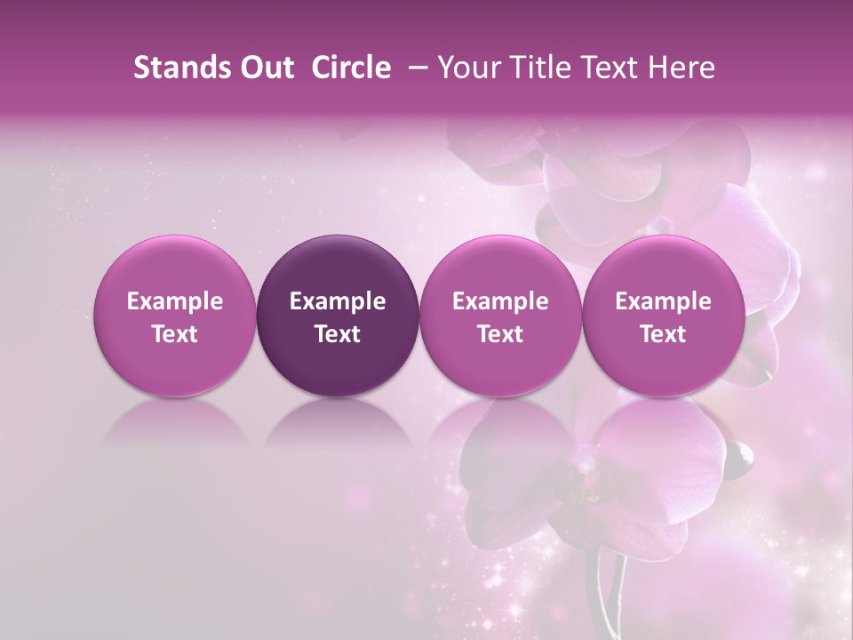 Wallpaper Bokeh Art PowerPoint Template