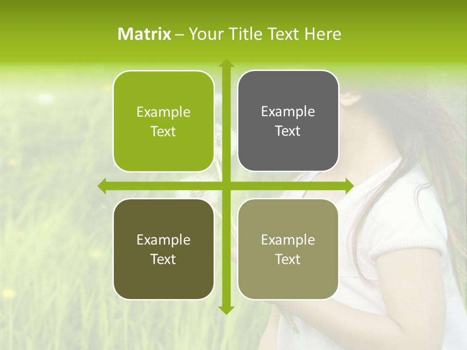 Dandelion Vacation Backlight PowerPoint Template